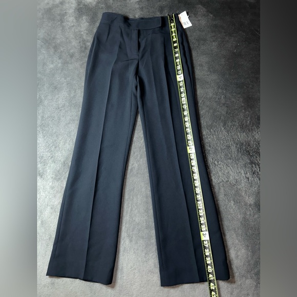 NWT Nordstrom Tahari ASL Size 2 Navy Business Formal Trousers - Picture 2 of 12